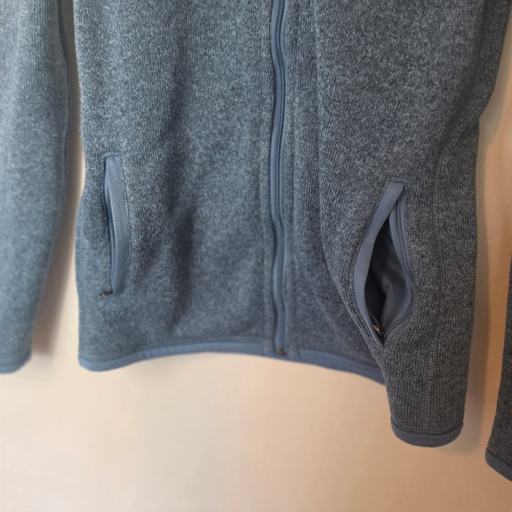 Patagonia Better Sweater Full Zip Jacket Blue Heather Fleece XS 25542 - Picture 6 of 14